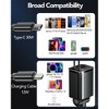 Itopfox Retractable Car Charger Adapter for iPhone 17, 4-in-1 Fast Charging Car Phone Charger, 69W USB C Truck Accessories, Road Trip Essentials Gift - 2 of 4