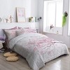 Boersma Spring Floral Comforter Set,8 Pieces Bed in a Bag,Lightweight Comforter Set for Twin Bed(Comforter, Sheets, Pillowcases, Shams&Cushion Cover) - 2 of 4