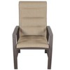 Courtyard Casual Santorini 7 pc 70" Rectangle Dining set  Includes:  One 70" Rectangle Table and Six Padded Sling Chairs - 4 of 4