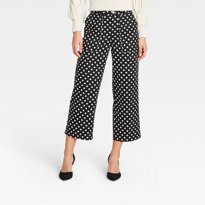 mid calf wide leg pants