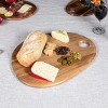 Toscana Pebble Shaped Acacia Charcuterie Board 18 inches x 15 inches - 2 of 4