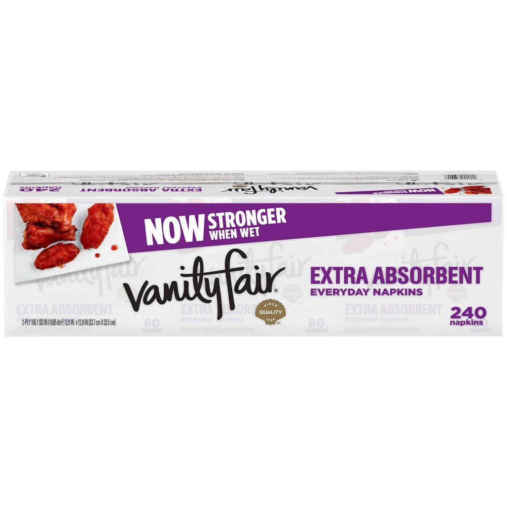 Vanity Fair Extra Absorbent Premium Napkins  240 ct.