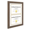 Golden State Art 14x20 Wood Diploma Frame 0.945 Inch Thickness for 8.5x11 Picture - Pack of 6 - 2 of 4