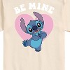 Men's - Lilo and Stitch - Be Mine Short Sleeve Graphic T-Shirt - 2 of 4