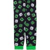 Minecraft Little/Big Boys' 3-Piece Short Sleeve, Shorts and Pants Pajama Set - 4 of 4