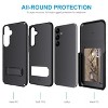 Reiko Holster Belt Clip Holder 2-in-1 Card Slot Phone Case for Samsung Galaxy S24 Plus - 3 of 4