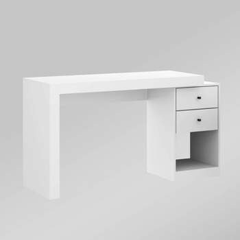 Expandable Home Office Desk White - Techni Mobili