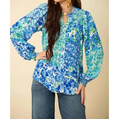 Women's Lydia Button Down Top - HALE BOB