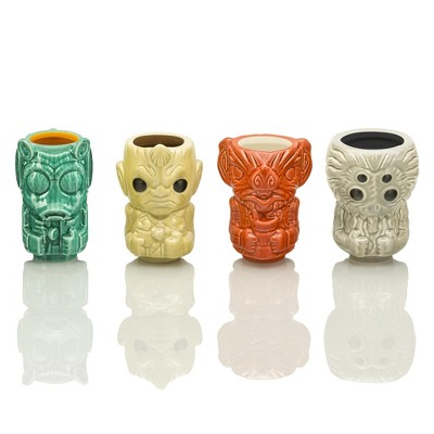 Beeline Creative Geek Tikis Star Wars Cantina Series 3-Ounce Mini Muglets | Set of 4