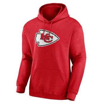 NFL Kansas City Chiefs Long Sleeve Core Big & Tall Fleece Hooded Sweatshirt