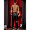 INSPIRE CHIC Men's See Through Short Sleeves Party Shiny Mesh Sheer T-Shirt - 3 of 4