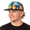 Pokemon The Original Starters Blue Gradient Snapback Cap - 4 of 4