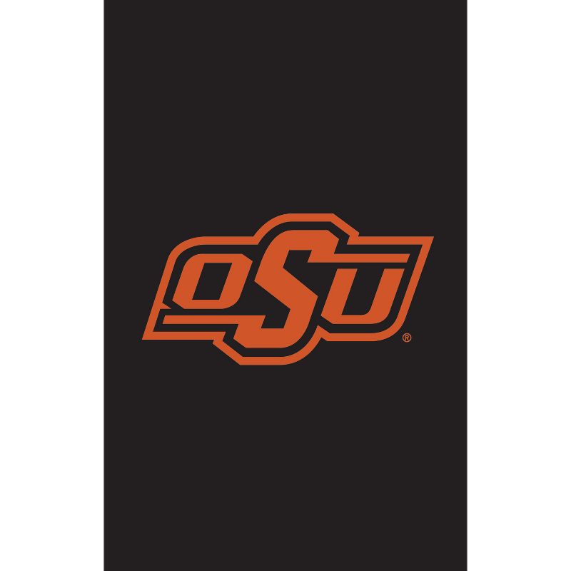 Evergreen Oklahoma State University House Applique Flag- 28 x 44 Inches Indoor Outdoor Sports Decor, 1 of 8
