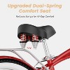 Docred Beach Cruiser Bike,24/26 Inch 7-Speed Adult Bicycle, Comfortable Step-Through Frame with Rear Rack, Classic City Cruiser - 3 of 4