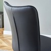 Lyngins Modern Dining Chairs with High Backrest,Upholstered Armless Kitchen Chairs,PU Chairs for Kitchen,Dining Room - 4 of 4