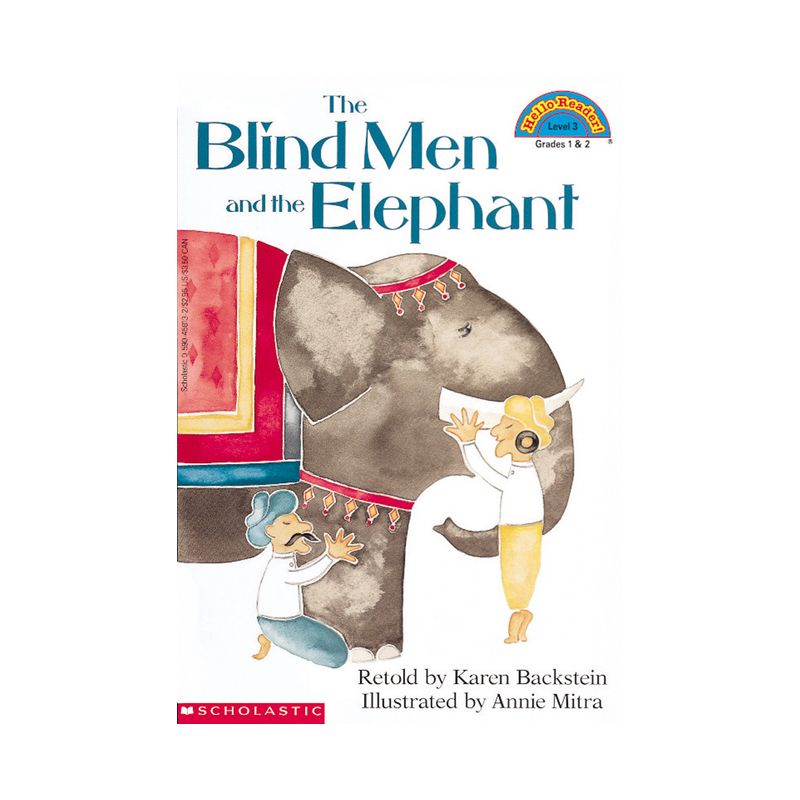 The Blind Men and the Elephant (Hellor Reader!, Level 3) - (Hello Reader!) by  Karen Backstein (Paperback), 1 of 2