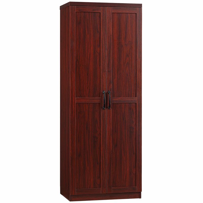 HOMCOM 63" 2-Door Kitchen Pantry, Freestanding Storage Cabinet with 2 Adjustable Shelves for Kitchen or Living Room, 1 of 7