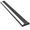 vidaXL Shower Shelf for Walk-in Shower Wall Black 45.3 in. Aluminum - 2 of 4