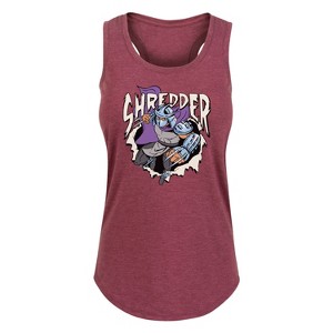 Women's - Teenage Mutant Ninja Turtles - Shredder Lights Graphic Racerback Tank - 1 of 4