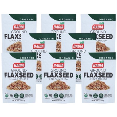 Badia Ground Flaxseed - Case of 8/6 oz