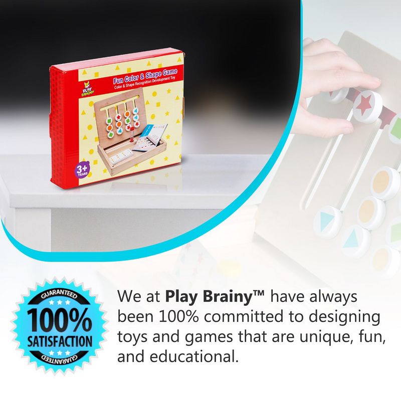 Play Brainy Color & Shape Puzzle Game (22 Pc), 3 of 6
