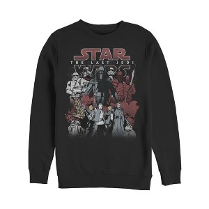 Men's Star Wars The Last Jedi Group Shot Sweatshirt - 1 of 3