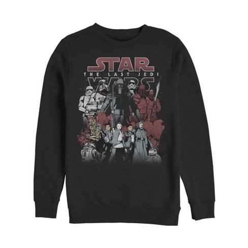 Men's Star Wars The Last Jedi Group Shot Sweatshirt - image 1 of 3