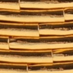 gold tone, purple, white