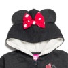Disney Mickey Mouse Minnie Mouse Lion King Simba Baby Fleece Zip Up Hoodie Newborn to Infant - 3 of 4