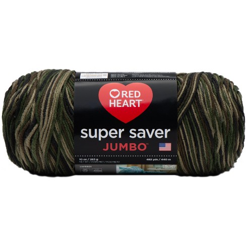 Super Saver Yarn by Red Heart - Multicolor Yarn for Knitting, Crochet,  Weaving, Arts & Crafts - Monet, Bulk 12 Pack