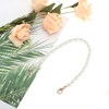 Unique Bargains 1 Pc Faux Pearl Handbag Strap White - 4 of 4