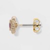 Stud Earrings 8pc - A New Day™ Gold - image 2 of 2