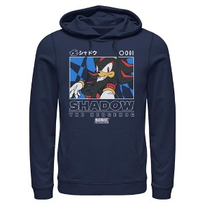 Mens Sonic the Hedgehog Shadow Portrait Lightweight Hoodie - 1 of 4