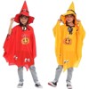 MyKids-USA Halloween Witch Cosplay Costume Pumpkin Cloaks With Hats - 2 of 3