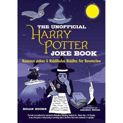 The Unofficial Harry Potter Joke Book: Raucous Jokes and Riddikulus Riddles for Ravenclaw - by  Brian Boone (Paperback)