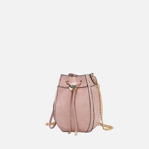 MKF Collection Cassidy Crocodile Embossed Women’s Hobo Bucket Bag by Mia K - 1 of 4