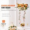 VEVOR 2PCS 31.5inch High Wedding Flower Stand, With Acrylic Laminate,Acrylic Vase Column Geometric Centerpiece Stands, Floral Display Rack - 3 of 4