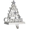 Northlight We Wish You a Merry Christmas Tree Stocking Holder - 6.25" - 4 of 4