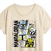 Women's - Star Wars - The Mandalorian Mando Helmet Grid Short Sleeve Graphic T-Shirt - 2 of 4