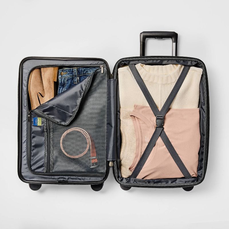 Hardside Carry On Spinner Suitcase - Open Story™, 6 of 13