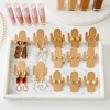 Bright Creations 300 Pack Cactus Earring Display Cards, Cardboard Holder for Selling Jewelry, Small Business Supplies, Succulents Design - 2 of 4