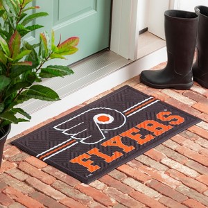 Embossed Mat, Cross Hatch, Philadelphia Flyers - 1 of 4
