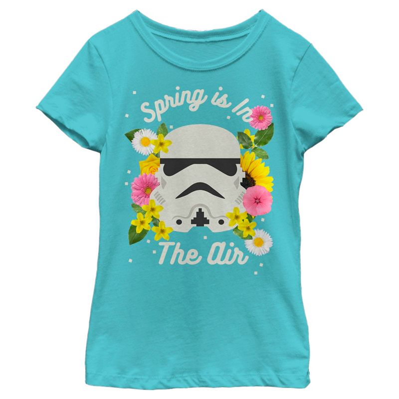 Girl's Star Wars Stormtrooper Spring is in the Air T-Shirt, 1 of 5