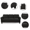 Streamdale 3-Seat Sofa Living Room Linen Fabric Sofa (3-Seat Sofa) - 3 of 4