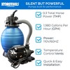 HYDROTOOLS by Swimline Sand Filter Combo Set with Stand & Multi Port Valve - 4 of 4