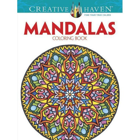 creative haven mandalas collection coloring book  creative haven coloring  books paperback