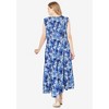 Woman Within Women's Plus Size Pintucked Sleeveless Dress - 3 of 4