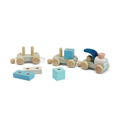 Plantoys| Stacking Train Trio - Orchard