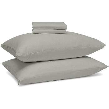 Linen Classique 320tc - Zippered Pillow Protector - White - Queen : Target