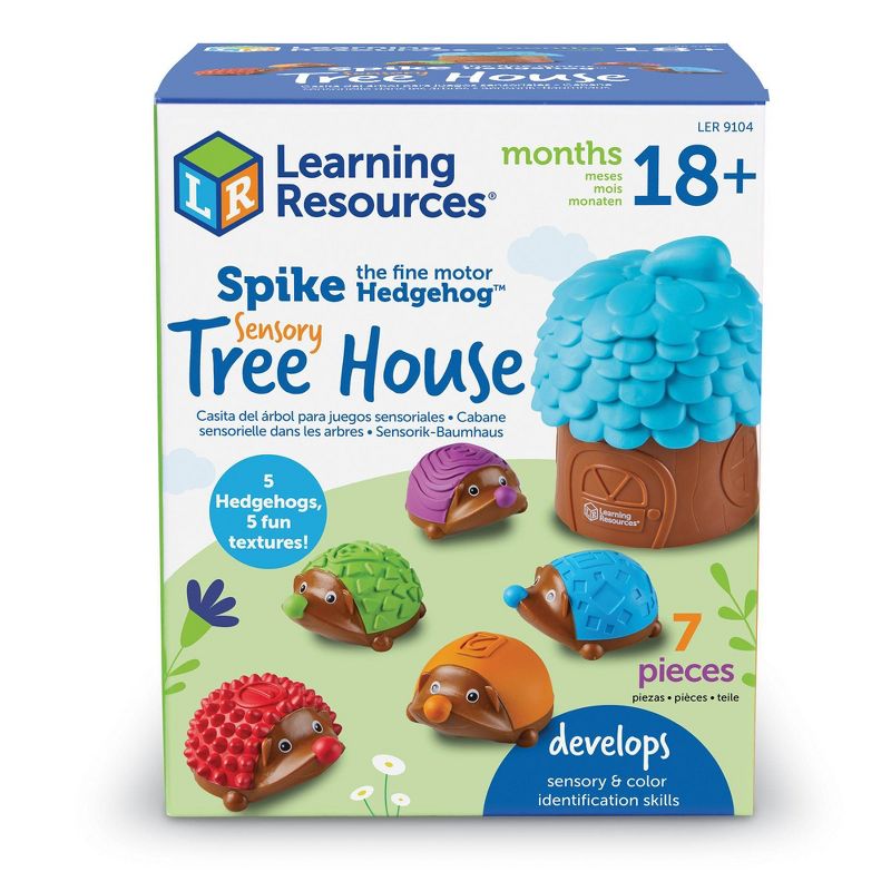 Learning Resources Spike the Fine Motor Hedgehog Sensory Tree House, 6 of 9